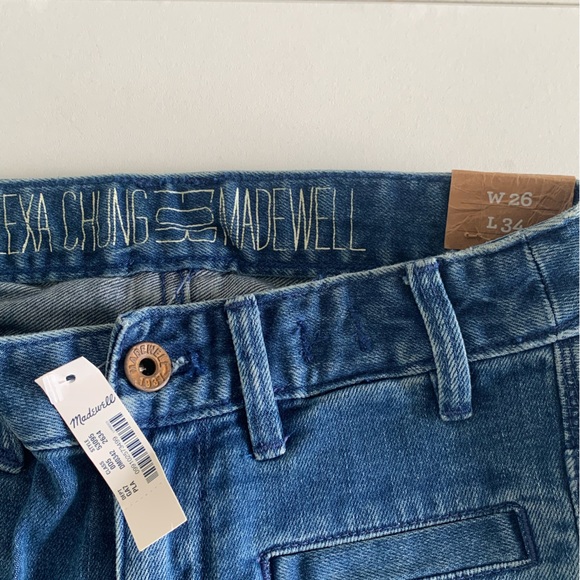 Madewell Alexa Chung Wide Leg Denim Jeans.Size : W 36 L 34 .New with tag - Picture 11 of 13